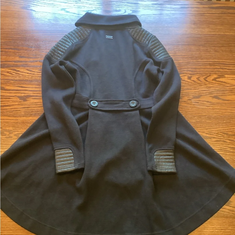 Harley-Davidson Black Double-Breasted Coat - Picture 4 of 11